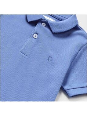 Size 8 Boys Mayoral Sky Blue Polo Shirt